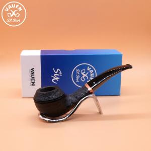 Vauen Six 507 Sandblast 6mm Filter Fishtail Pipe (VA1058)