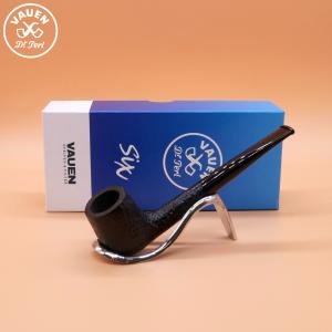 Vauen Six 504 Sandblast 6mm Filter Fishtail Pipe (VA1072)
