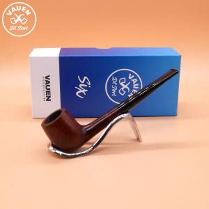 Vauen Six 1104 Dark Brown Smooth 6mm Filter Fishtail Pipe (VA1107)