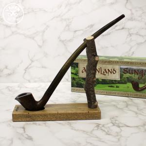 Vauen Auenland The Shire Sungard S Sandblast Churchwarden 9mm Filter Fishtail Pipe (VA953)