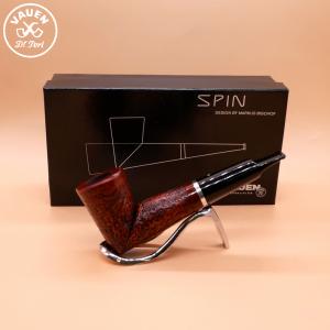 Vauen Spin 4 Sandblasted 9mm Filter Pipe (VA606)