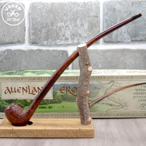 Vauen Auenland The Shire Eron Sandblast Churchwarden 9mm Filter Pipe (VA1192)