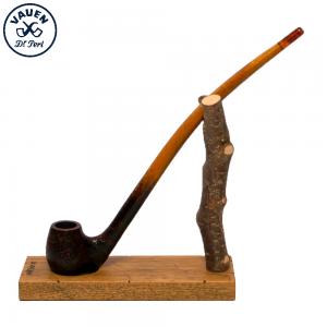 Vauen Auenland The Shire Modon S Sandblast 9mm Filter Pipe (VA1540)
