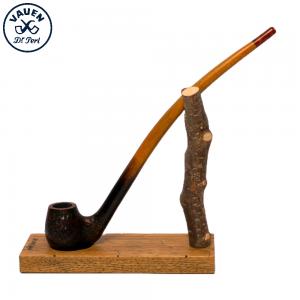 Vauen Auenland The Shire Modon S Sandblast 9mm Filter Pipe (VA1541)