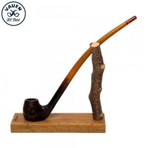 Vauen Auenland The Shire Modon S Sandblast 9mm Filter Pipe (VA1542)