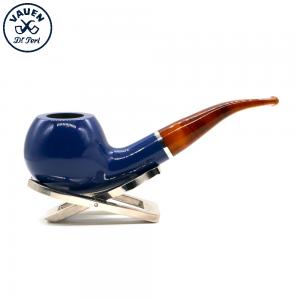 Vauen Azzurro 1542 Smooth 9mm Filter Fishtail Pipe (VA1569)