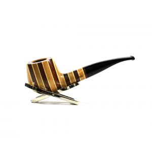 Vauen Hawaii 140 Smooth Striped 9mm Filter Fishtail Pipe (VA738)