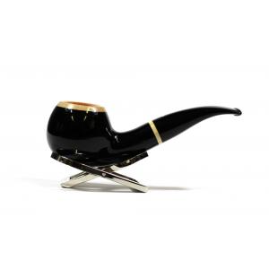 Vauen Pearl 137 Smooth Bent 9mm Filter Fishtail Pipe (VA769)