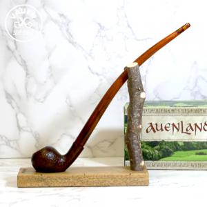 Vauen Auenland The Shire Friddo S Sandblast Churchwarden 9mm Filter Pipe (VA985)