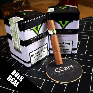 Vegueros Centrofinos Cigar - 2 x Tin of 16  Bundle Deal
