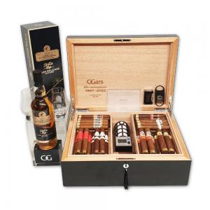 C.Gars Ltd 25th Anniversary Seleccion Orchant Humidor – 50 Exclusive Cigars – Black Finish