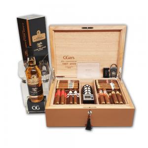 C.Gars Ltd 25th Anniversary Seleccion Orchant Humidor – 50 Exclusive Cigars – Tobacco Brown