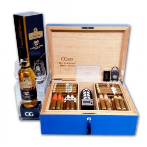 C.Gars Ltd 25th Anniversary Seleccion Orchant Humidor – 50 Exclusive Cigars – Blue