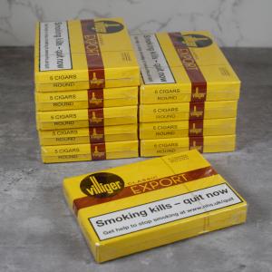 Villiger Export Round Cigar - 10 Packs of 5 (50 cigars)