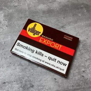 Villiger Export Pressed Maduro Cigar  - Pack of 5 (5 cigars)
