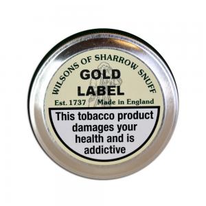 Wilsons of Sharrow Snuff - Gold Label - Medium Tin - 10g