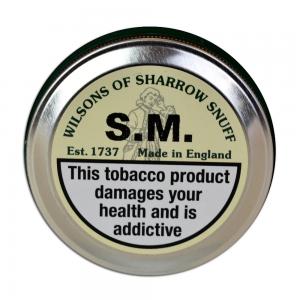 Wilsons of Sharrow Snuff - S.M - Large Tin - 20g