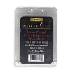 Whiff Out Odour Eliminating Wax Melt - Rustic Scent - Pack of 6 Cubes