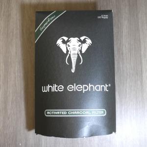 White Elephant Activated Charcoal 9mm Filters - Pack of 250