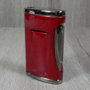 Xikar Xidris Single Jet Flame Lighter - Daytona Red