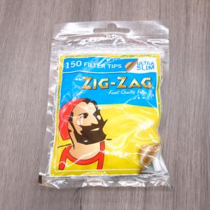Zig-Zag Ultra Slim Filter Tips (150) 1 Bag
