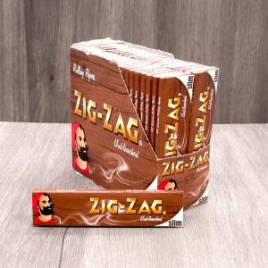 Zig-Zag King Size Slim Unbleached Rolling Papers 50 Pack