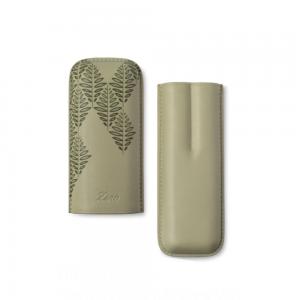 Zino XL-2 Leather Cigar Case - 2 Cigars RG 60 - Green Line Limited Edition
