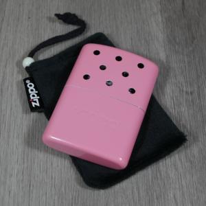 Zippo - 6 Hour Pink Refillable Hand Warmer + 2 Free Replacement Burner Units