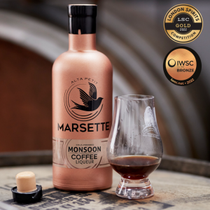 Marsette Monsoon Coffee Liqueur - 19% 50cl