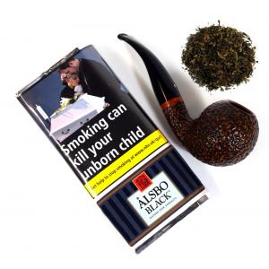Alsbo Black Pipe Tobacco 50g Pouch