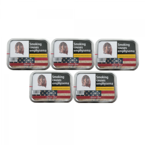 BUNDLE DEAL - American Blends C&C Blend (Formerly Coffee Caramel) Pipe Tobacco 5 x 50g Tin