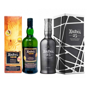 SPECIAL OFFER BUNDLE DEAL - Ardbeg Drum 2019 Limited Edition & Ardbeg 25 Year Old Whisky