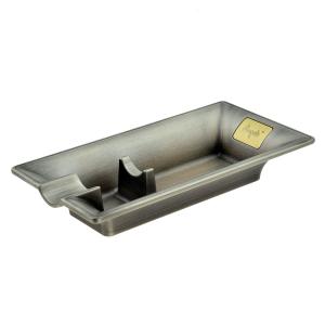 Metal Pewter Finish Single Cigar Ashtray