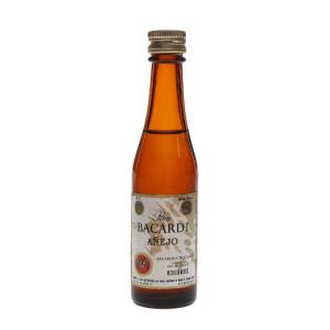 Bacardi Anejo Bottled 1970s/80s Miniature - 38% 4.6cl