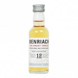 BenRiach The Smoky Twelve Whisky Miniature - 46% 5cl