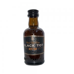 Black Tot Finest Caribbean Rum Miniature - 46.2% 5cl