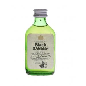 Black & White Buchanans Choice Old Scotch 70 Proof Whisky Miniature - 40% 5cl