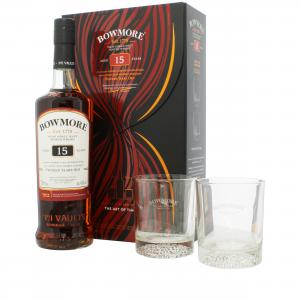Bowmore 15 Year Old 70cl Bottle & Glass Pack