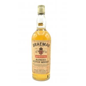 Braemar Special Blended Scotch Whisky 60/70s - 70 Proof 26 2/3 FL