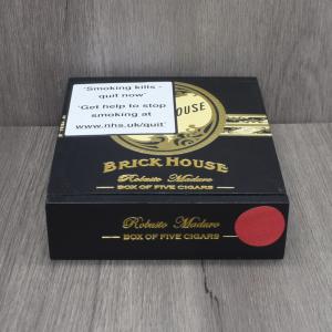 Empty Brick House Robusto Maduro Cigar Box - Box of 5