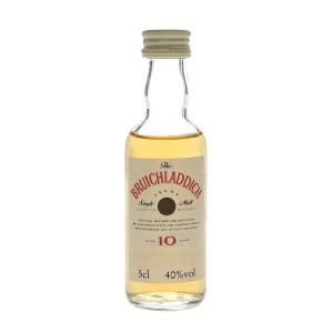 Bruichladdich 10 Year Old Bottled 1990s Miniature - 40% 5cl