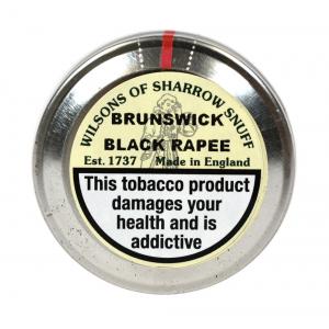 Wilsons of Sharrow - Brunswick (Black Rapee) Snuff - Small Tap Tin - 5g