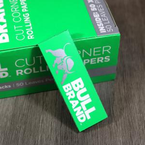 Bull Brand Green Regular Rolling Papers 1 Pack