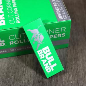 Bull Brand Green Regular Rolling Papers 1 Pack