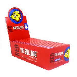 The Bulldog Red Regular Double Window Rolling Papers 25 Packs