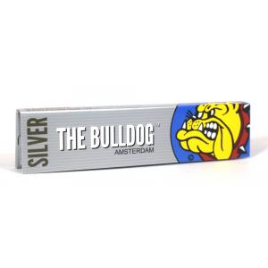 The Bulldog Silver King Size Ultra Thin Rolling Papers & Filter Tips 1 Pack