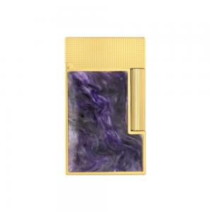 ST Dupont Lighter - Ligne 2 -  Haute Creation Stones of Fortune 2025 - Charoite