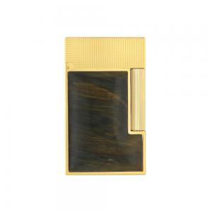 ST Dupont Lighter - Ligne 2 -  Haute Creation Stones of Fortune 2025 - Falcons Eye Quartz