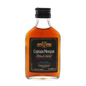 Captain Morgan Black Label Jamaica Rum Miniature - 5cl 70 Proof