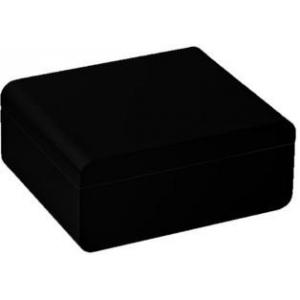 Adorini Carrara Deluxe Black Cigar Humidor - Medium - 60 Capacity